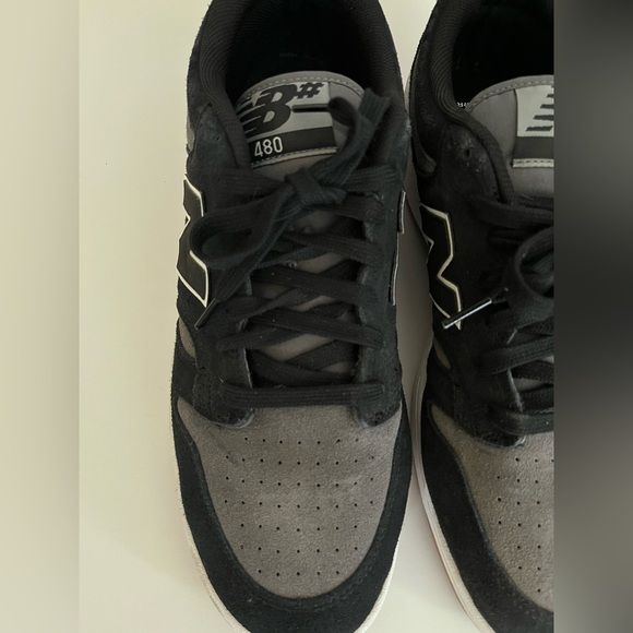 New Balance | Numeric 480 Black and Gray Sneakers  Unisex - Picture 3 of 8